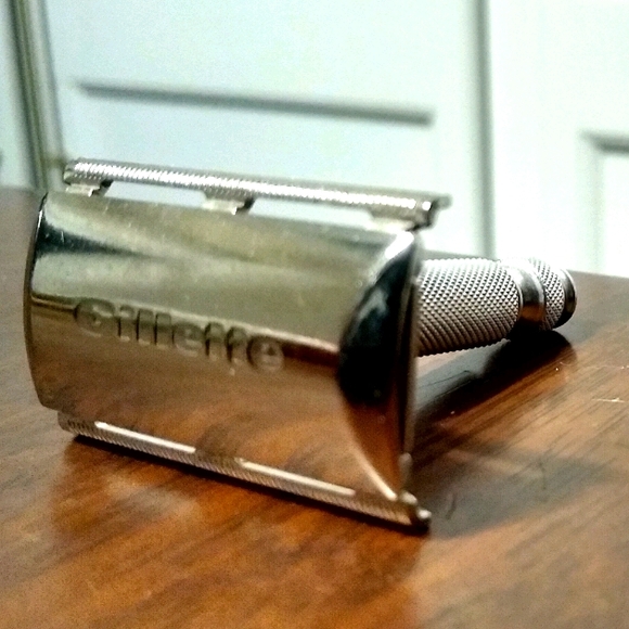 📦vintage box:1950's VINTAGE mini travel GILLETTE - Picture 2 of 16